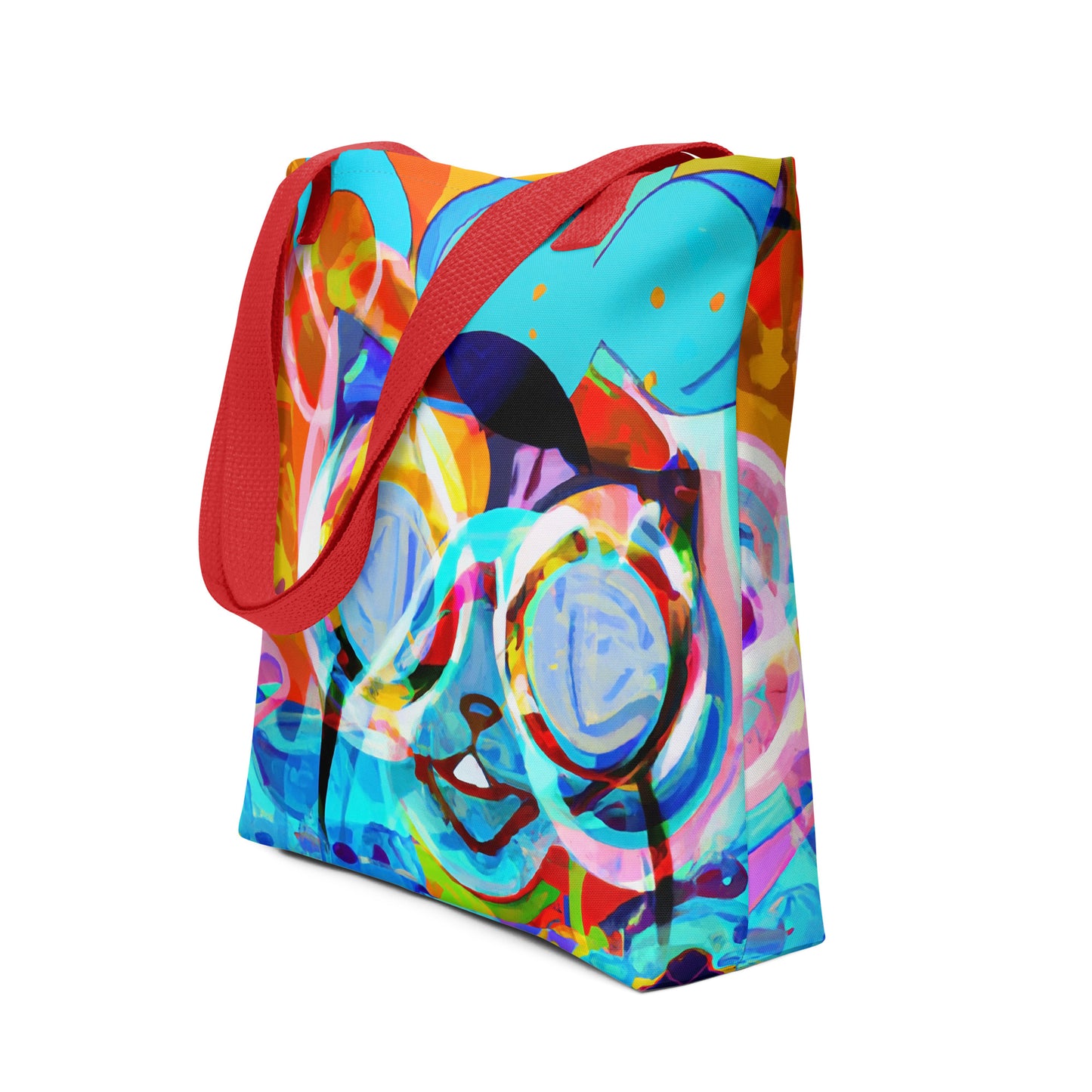 Mouse Abstract Tote Bag, Apparel & Accessories