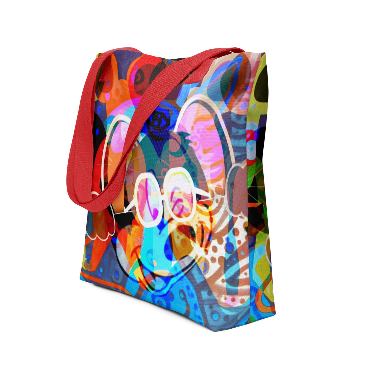 Mouse Abstract Tote Bag, Apparel & Accessories