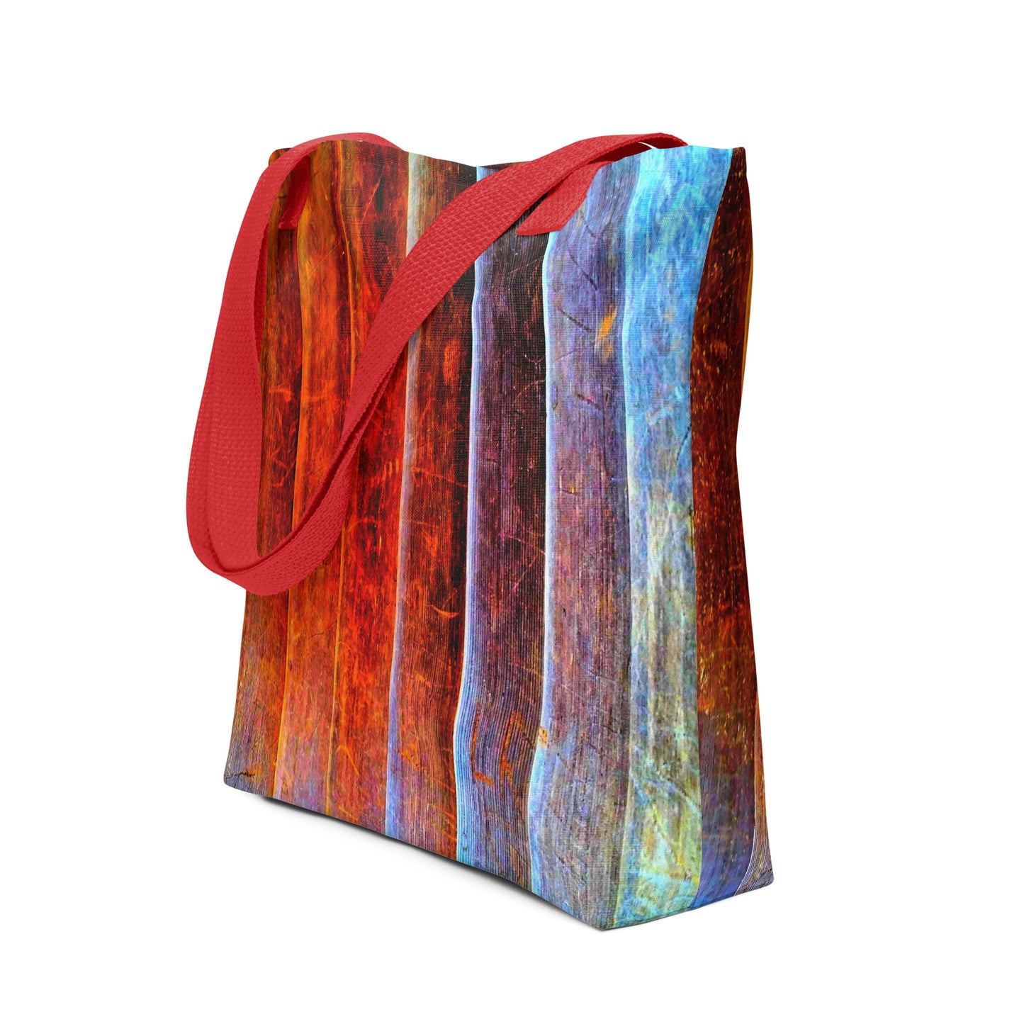 "Amber Waves of Grain" Abstracts Tote Bag, Apparel & Accessories