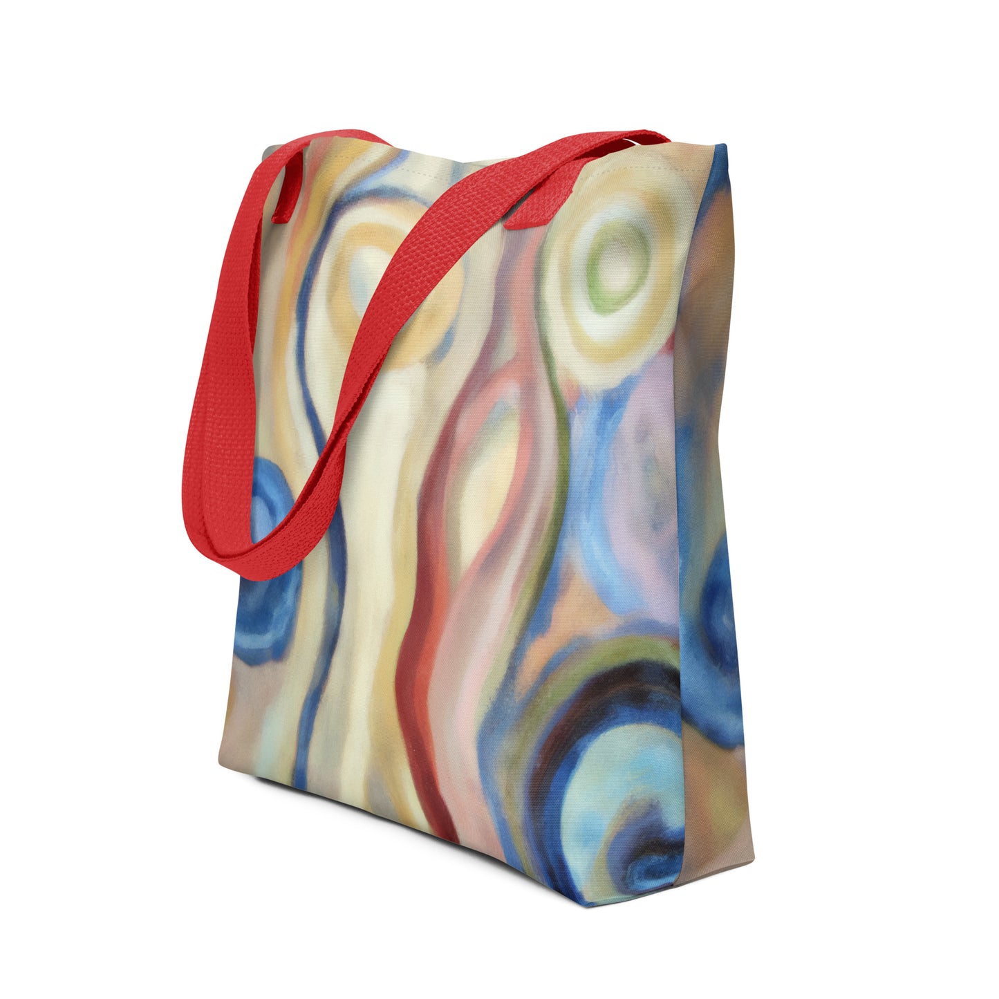 "The Dance" Abstract Tote Bag, Apparel & Accessories