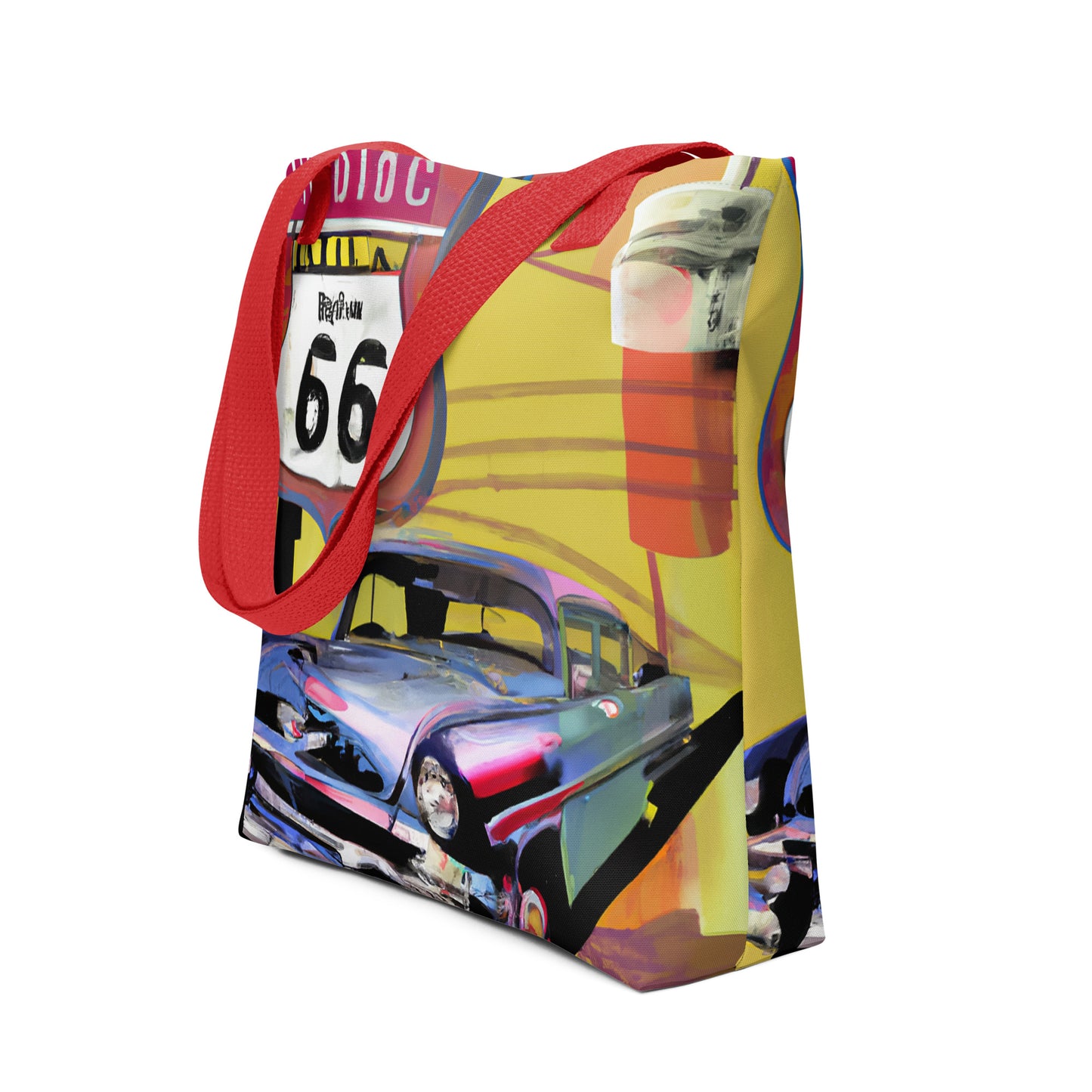 Route 66 Series Tote Bag, Apparel & Accessories