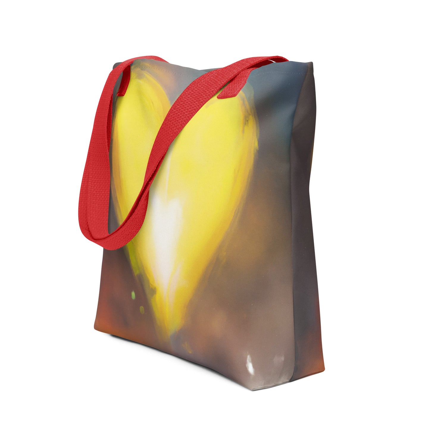 "Heart on Fire" Angelics Tote Bag, Apparel & Accessories