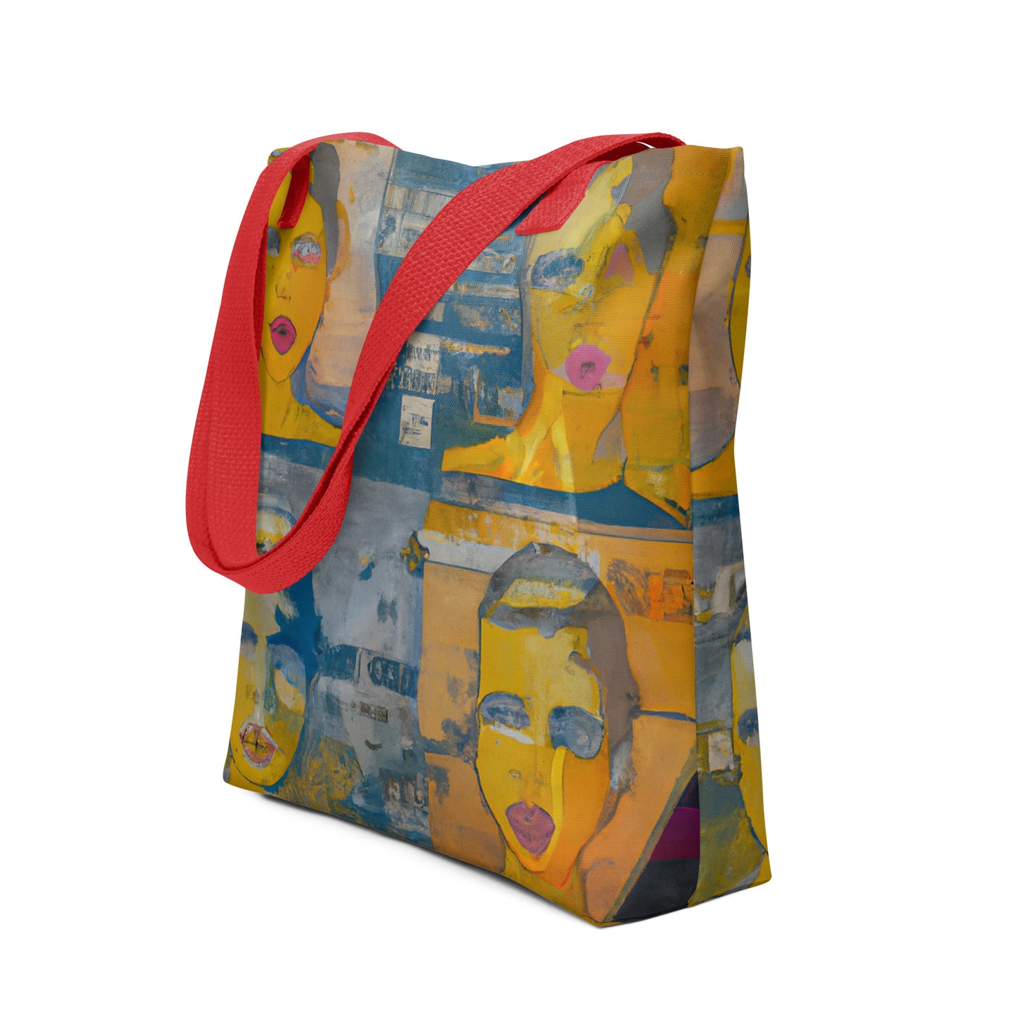 Colorful Portraits Tote Bag, Apparel & Accessories