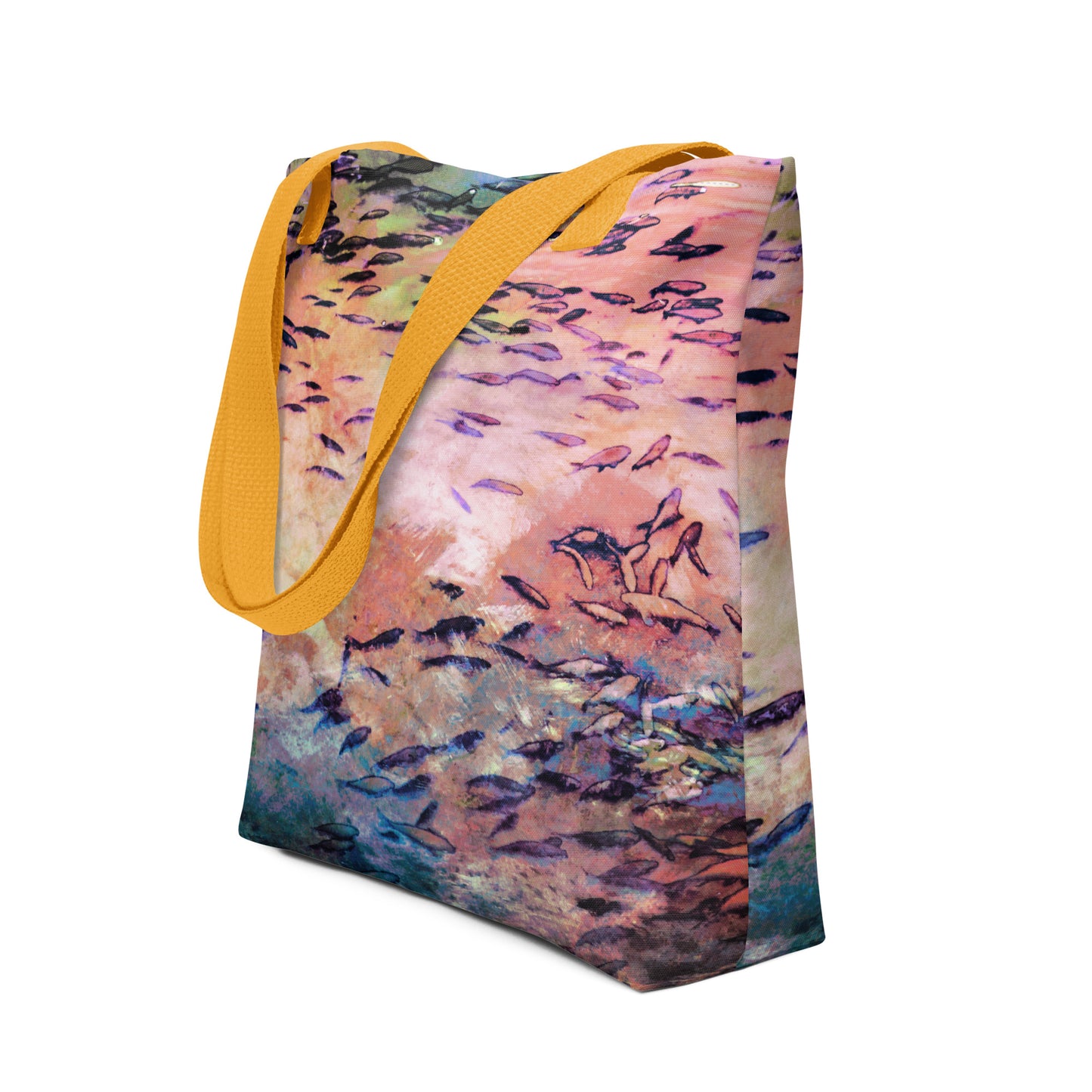 Koi Animal Life Tote Bag, Apparel & Accessories