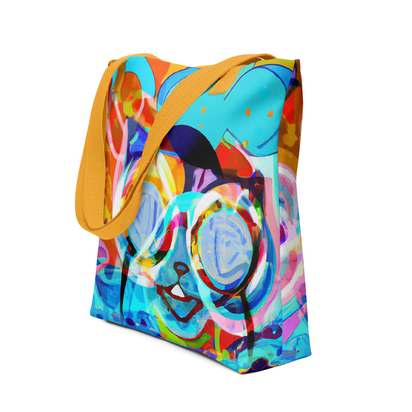 Mouse Abstract Tote Bag, Apparel & Accessories