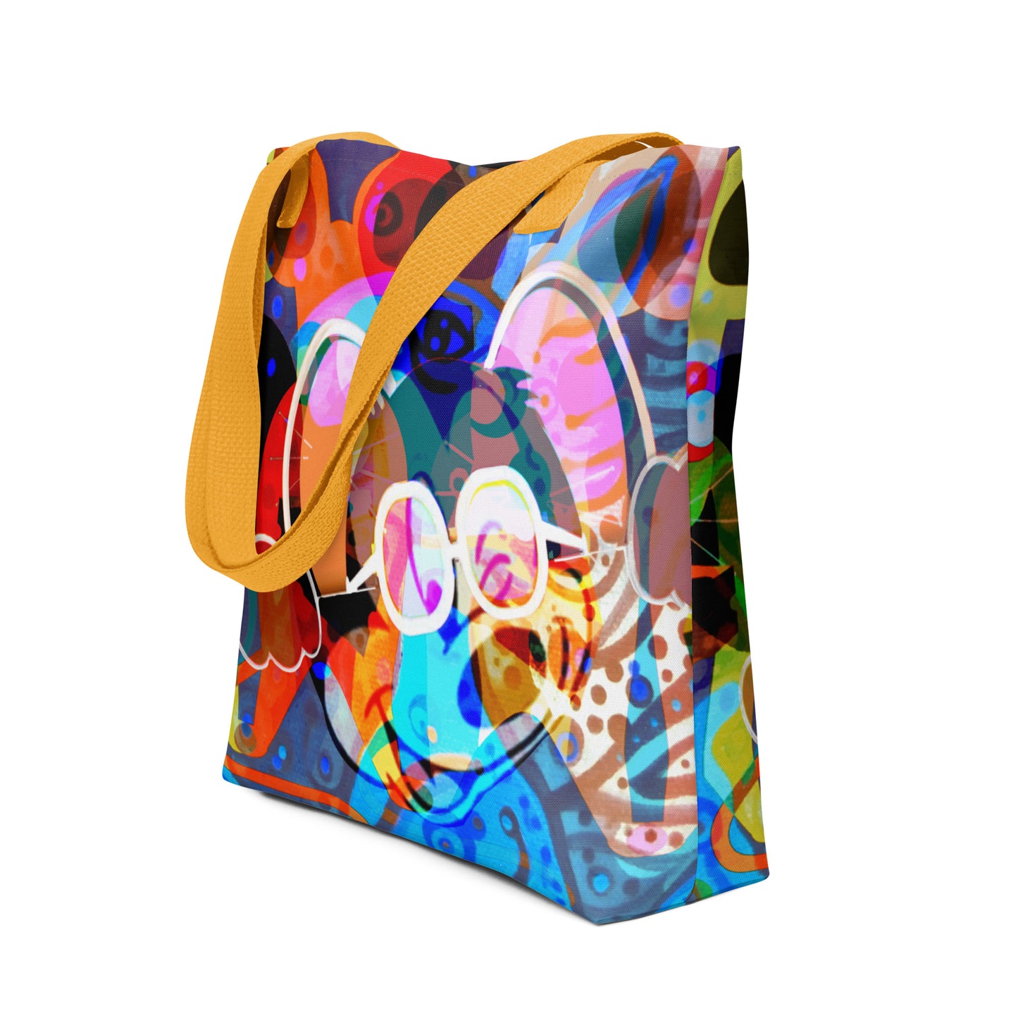 Mouse Abstract Tote Bag, Apparel & Accessories