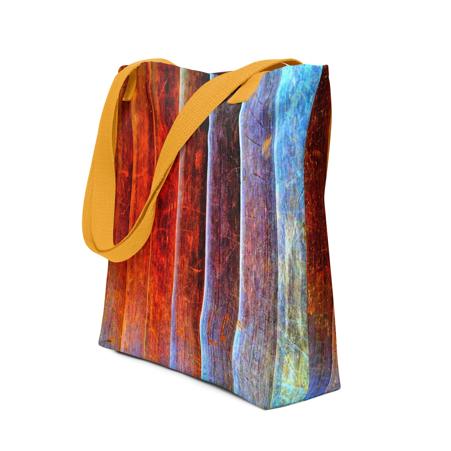 "Amber Waves of Grain" Abstracts Tote Bag, Apparel & Accessories