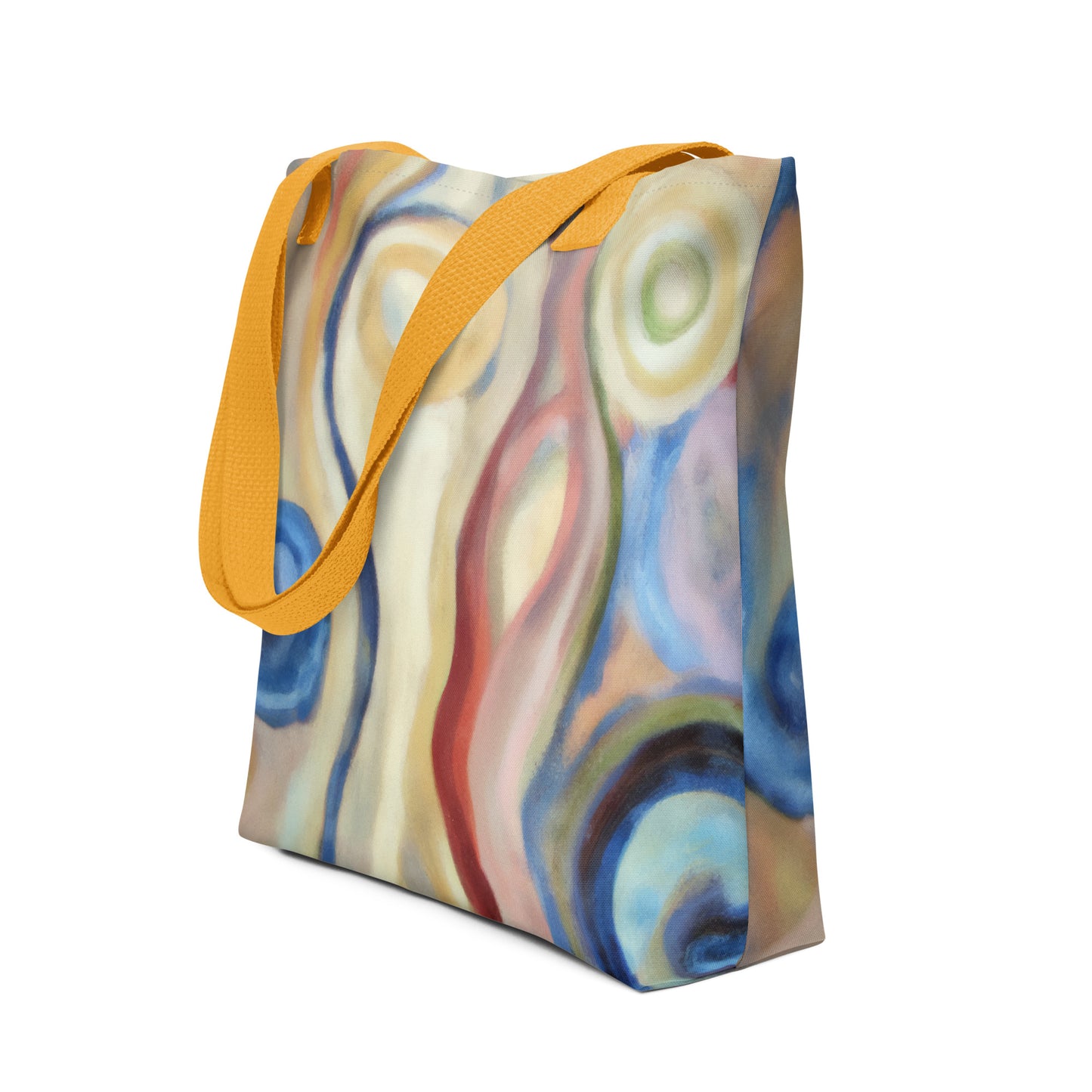 "The Dance" Abstract Tote Bag, Apparel & Accessories