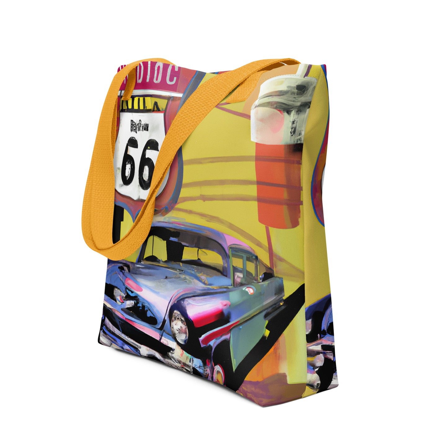 Route 66 Series Tote Bag, Apparel & Accessories