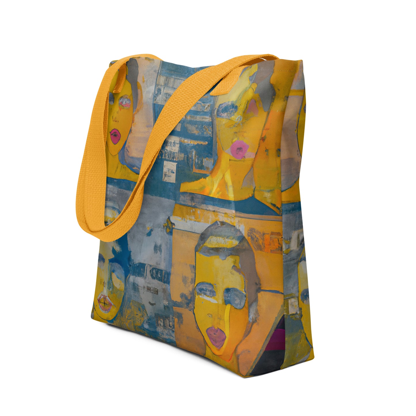 Colorful Portraits Tote Bag, Apparel & Accessories