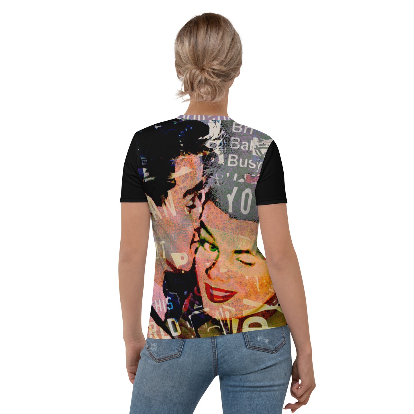 Neon Love Series Wink Women's T-shirt