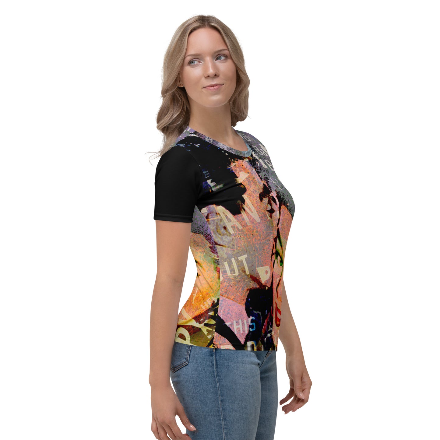 Neon Love Series Wink Women's T-shirt