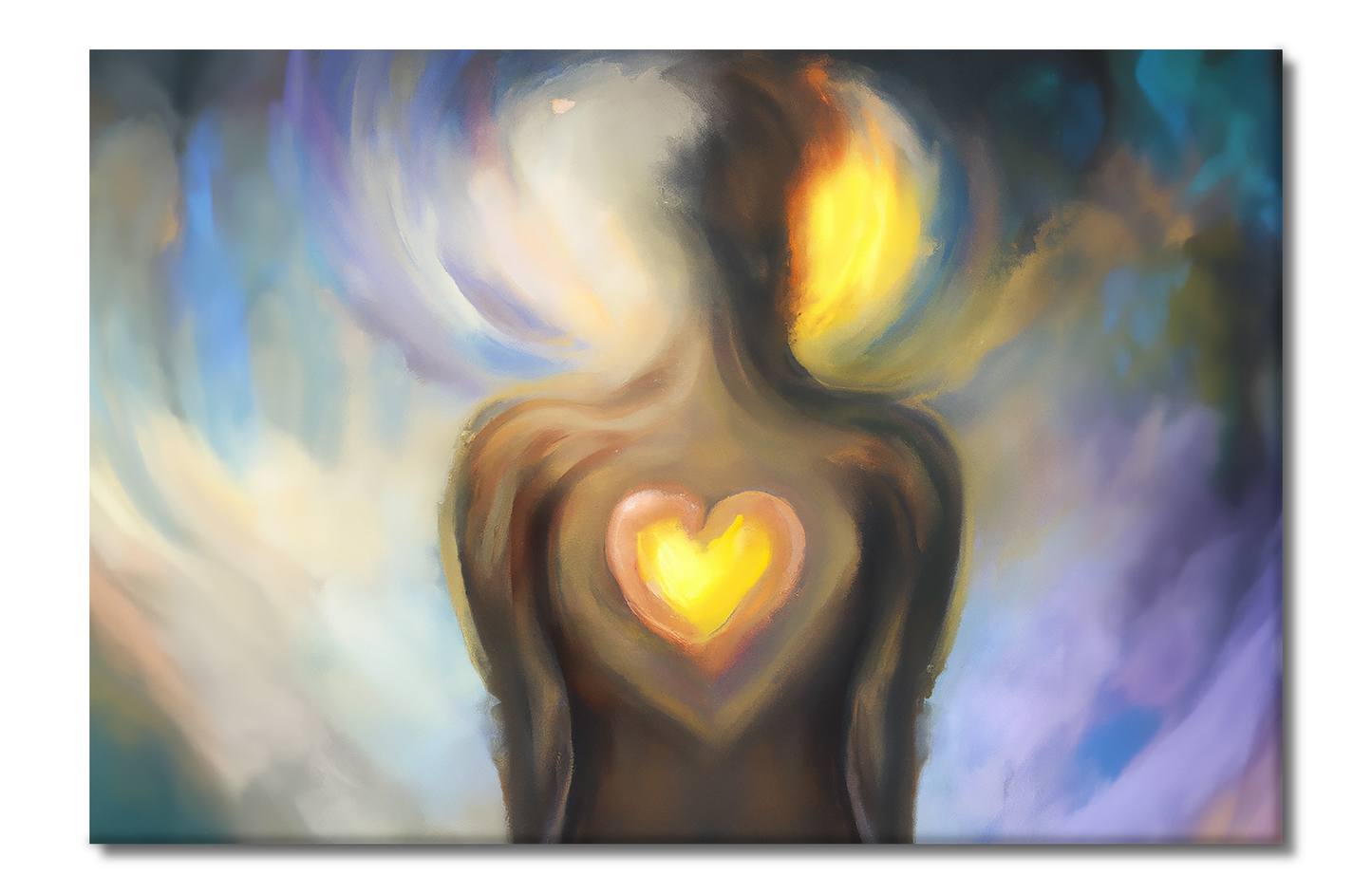 Angel Heart, Angelics, Digital Art, Canvas Print, High Quality Image, For Home Decor & Interior Design