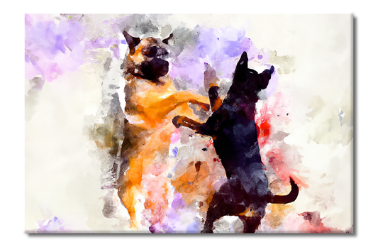 Animal Life, Digital Art, Canvas Print, High Quality Image, For Home Decor & Interior Design