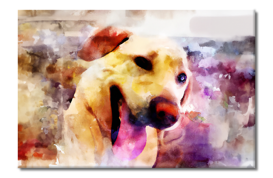 Dog Day, Animal Life, Digital Art, Canvas Print, High Quality Image, For Home Decor & Interior Design