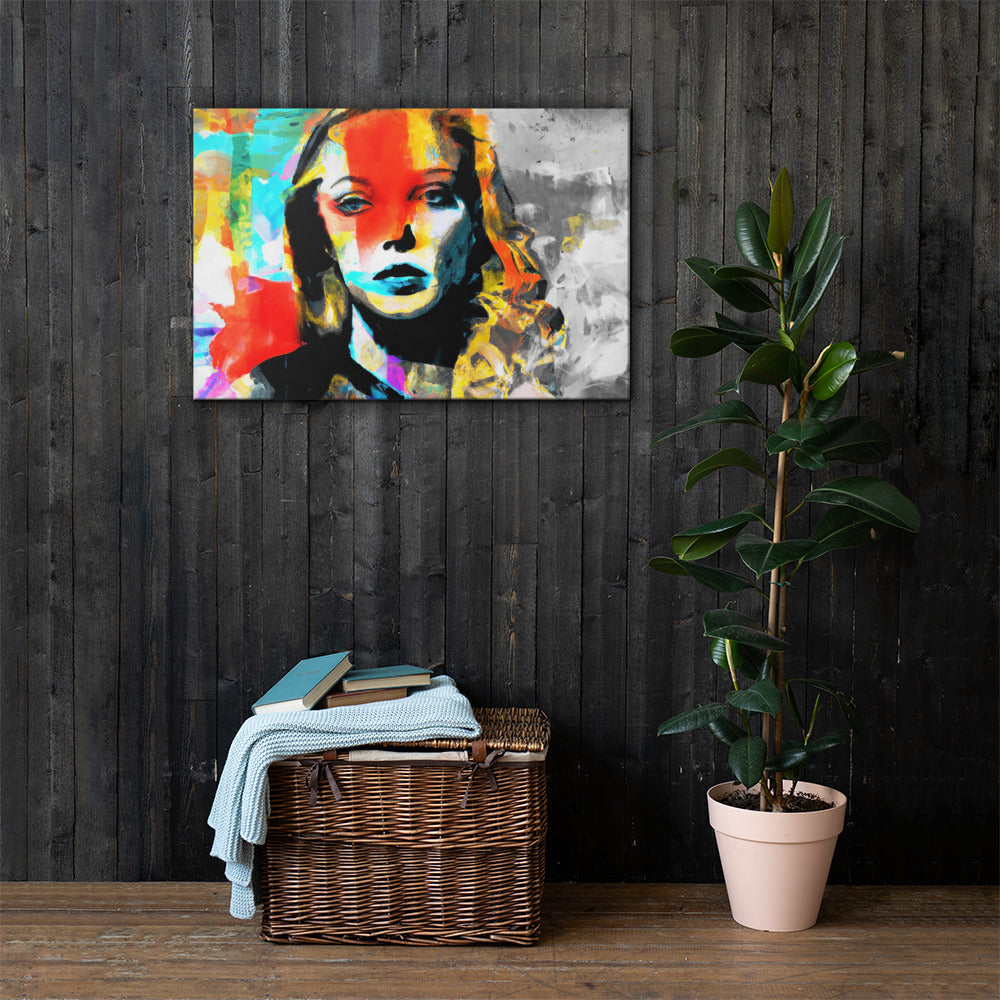 She Vibes, Digital Art, Canvas Print, High Quality Image, For Home Decor & Interior Design