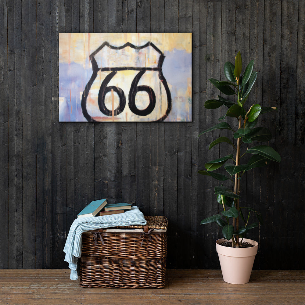 Route 66 Series, Digital Art, Canvas Print, High Quality Image, For Home Decor & Interior Design