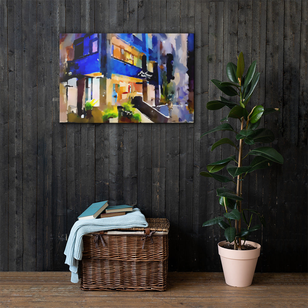 Urban Vibes, Digital Art, Canvas Print, High Quality Image, For Home Decor & Interior Design