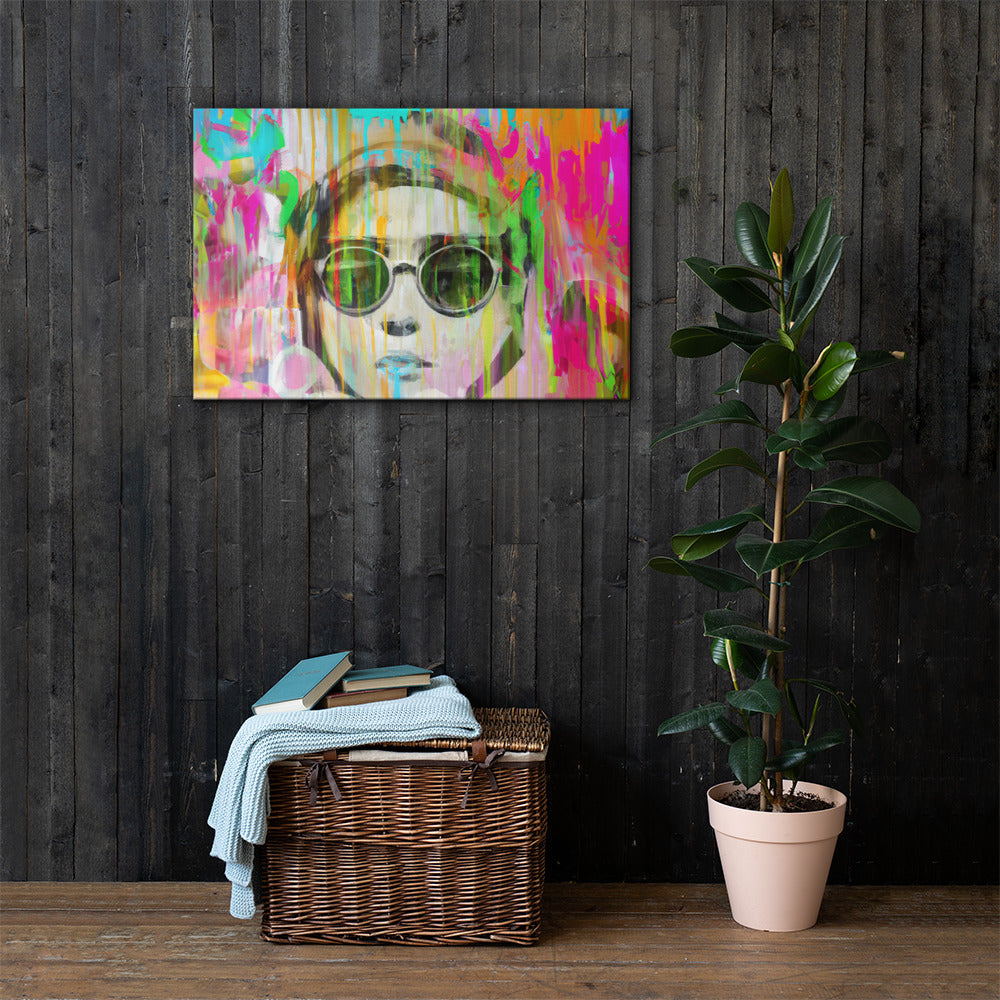 She Vibes, Digital Art, Canvas Print, High Quality Image, For Home Decor & Interior Design