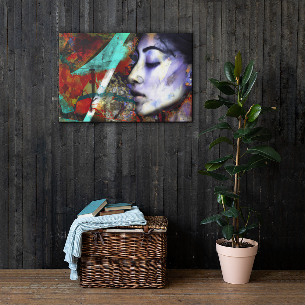 She Vibes, Digital Art, Canvas Print, High Quality Image, For Home Decor & Interior Design