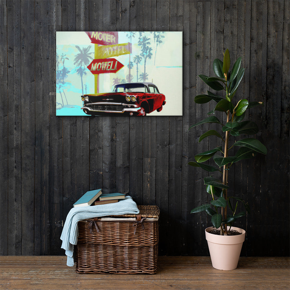 Route 66 Series, Digital Art, Canvas Print, High Quality Image, For Home Decor & Interior Design