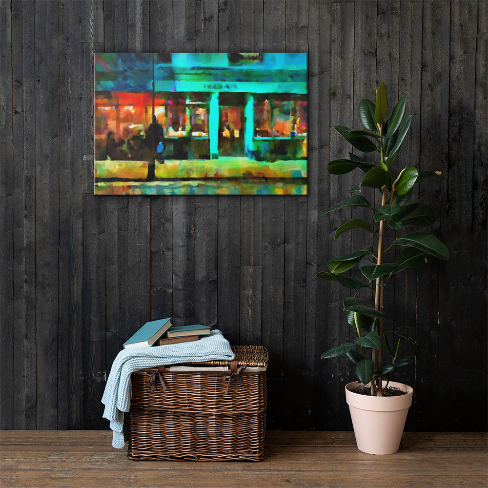 Urban Vibes, Digital Art, Canvas Print, High Quality Image, For Home Decor & Interior Design