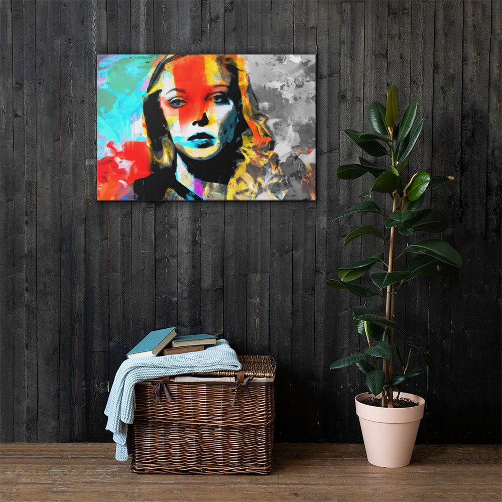 She Vibes, Digital Art, Canvas Print, High Quality Image, For Home Decor & Interior Design