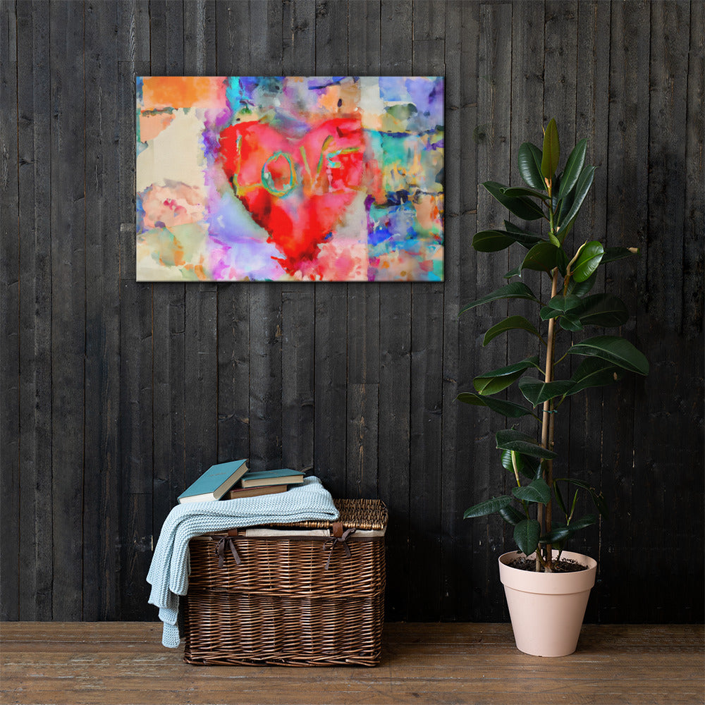 Love, Abstracts, Digital Art, Canvas Print, High Quality Image, For Home Decor & Interior Design