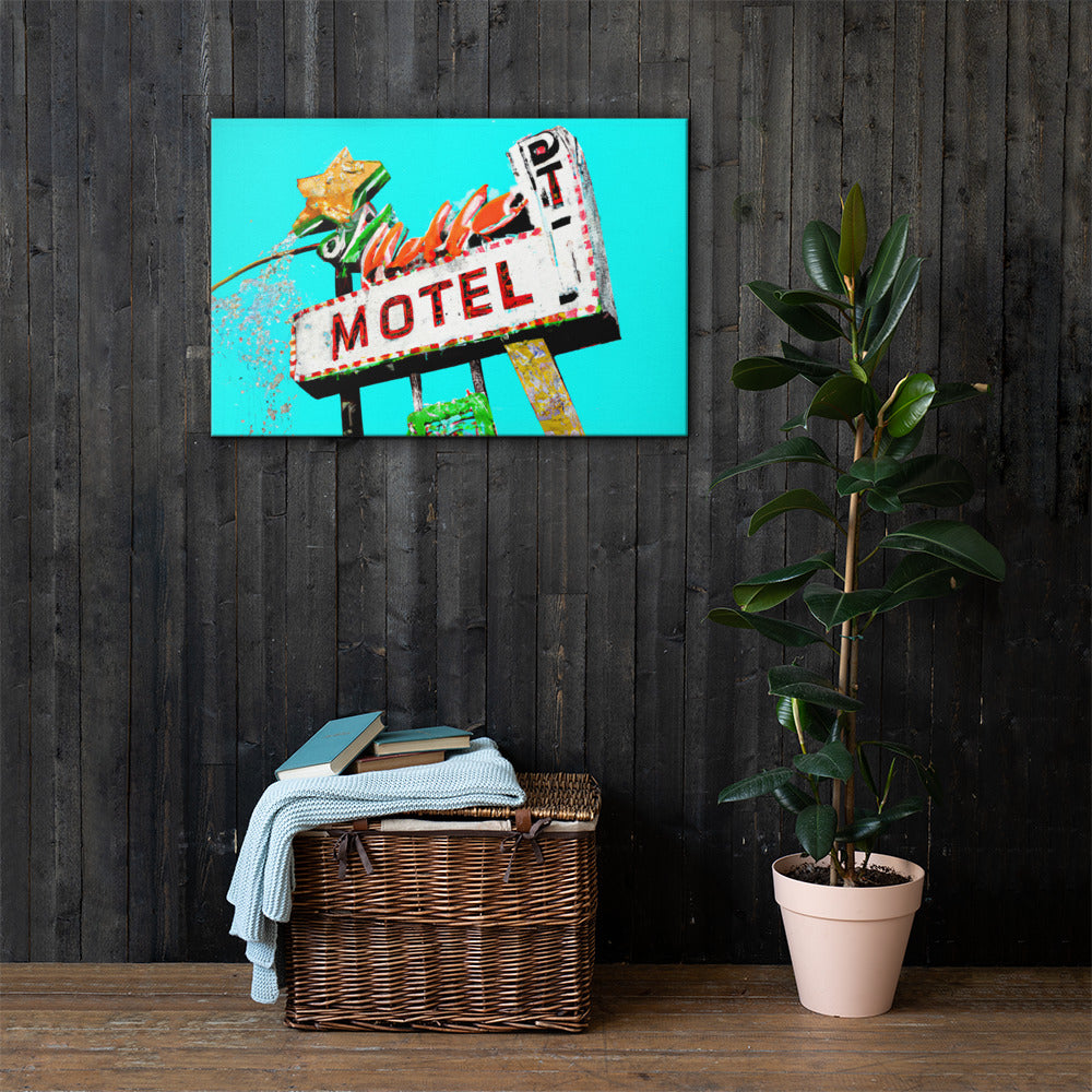 Route 66 Series, Digital Art, Canvas Print, High Quality Image, For Home Decor & Interior Design