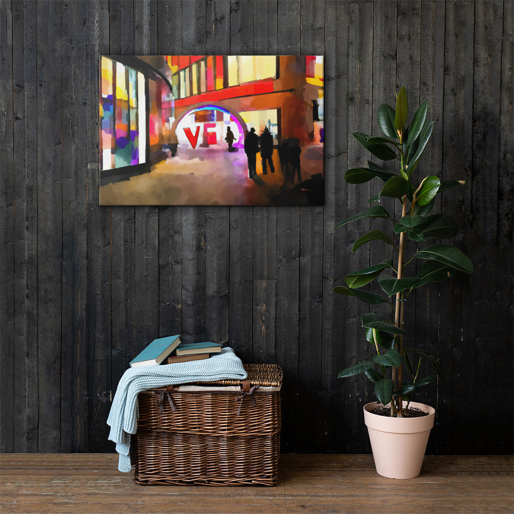 Urban Vibes, Digital Art, Canvas Print, High Quality Image, For Home Decor & Interior Design