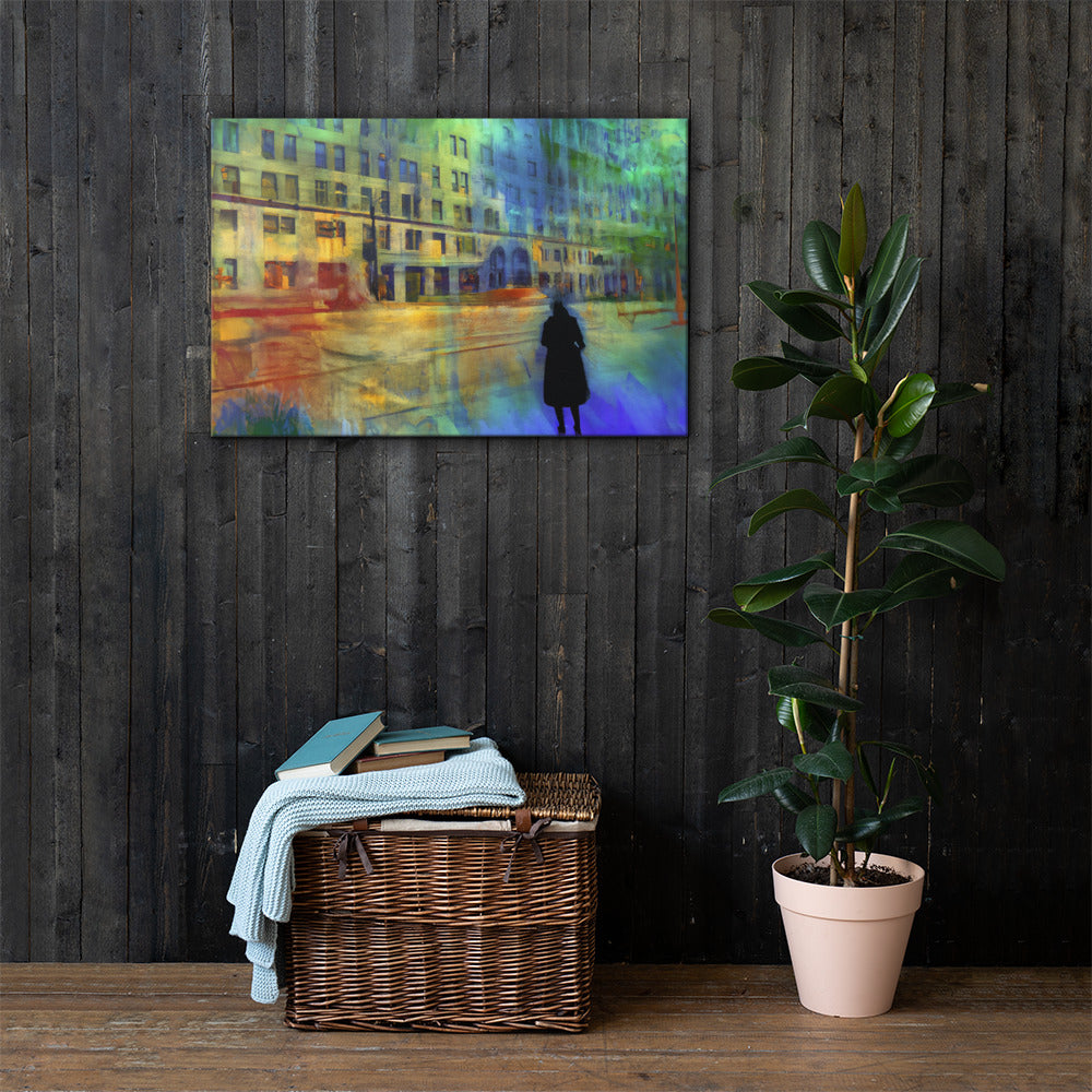 Urban Vibes, Digital Art, Canvas Print, High Quality Image, For Home Decor & Interior Design