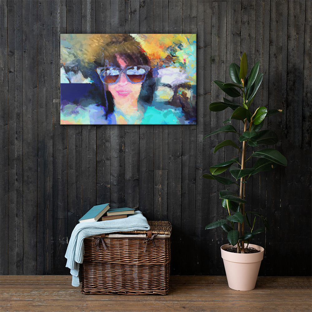 She Vibes, Digital Art, Canvas Print, High Quality Image, For Home Decor & Interior Design