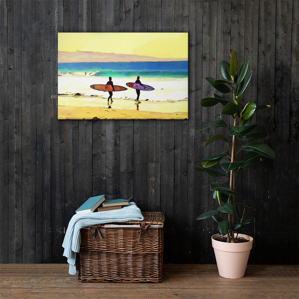 Beach Life, Digital Art, Canvas Print, High Quality Image, For Home Decor & Interior Design