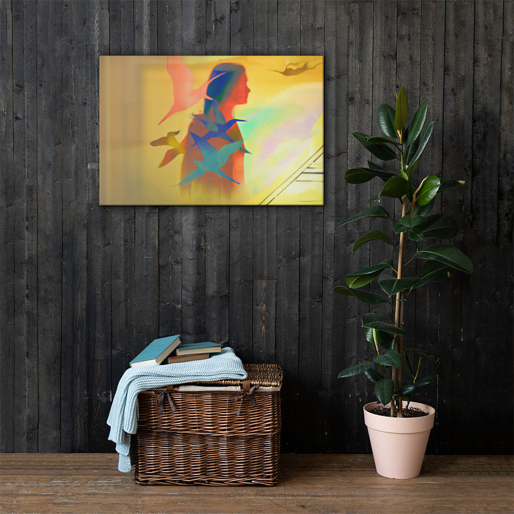 Portraits, Digital Art, Canvas Print, High Quality Image, For Home Decor & Interior Design