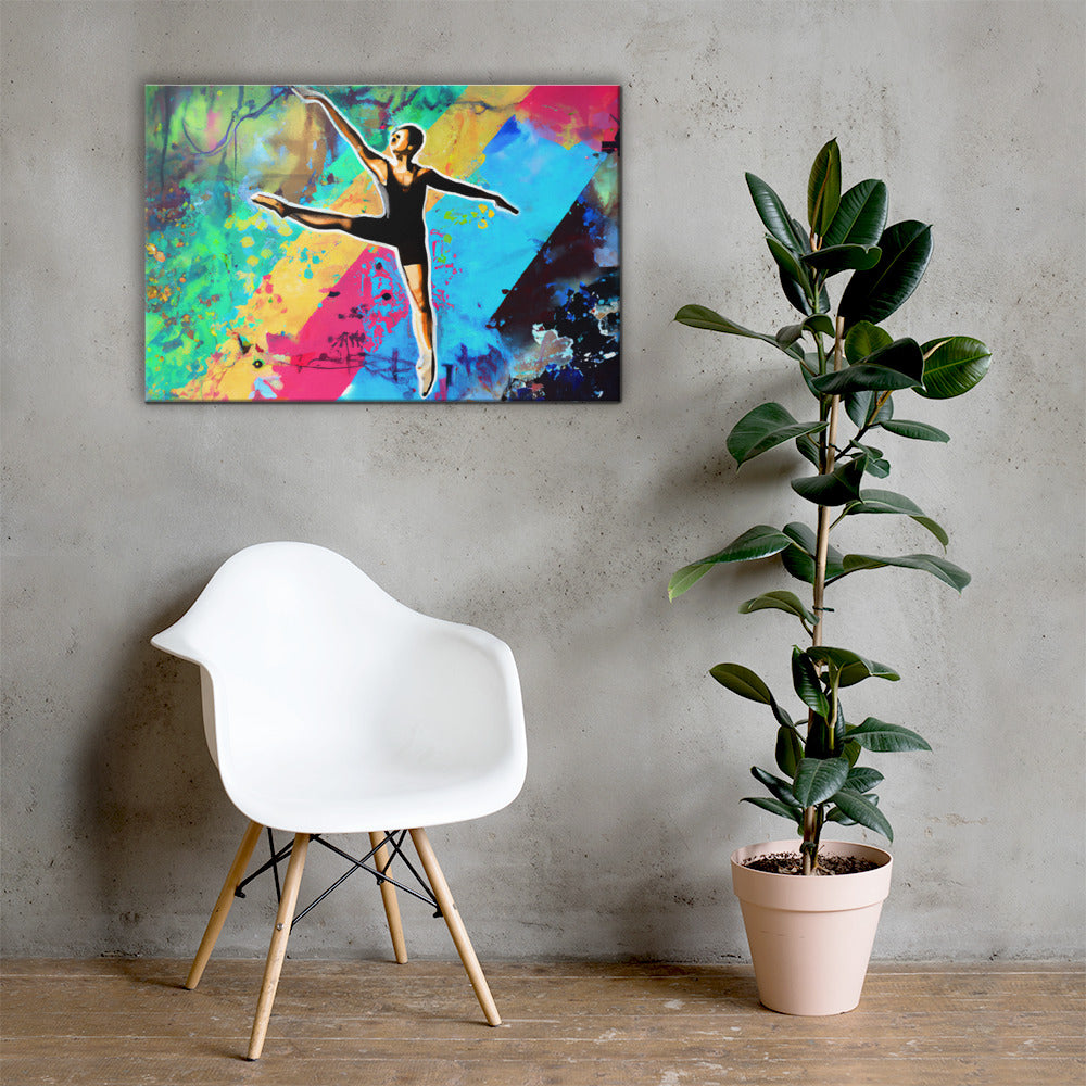 Ballerina, Portraits, Digital Art, Canvas Print, High Quality Image, For Home Decor & Interior Design