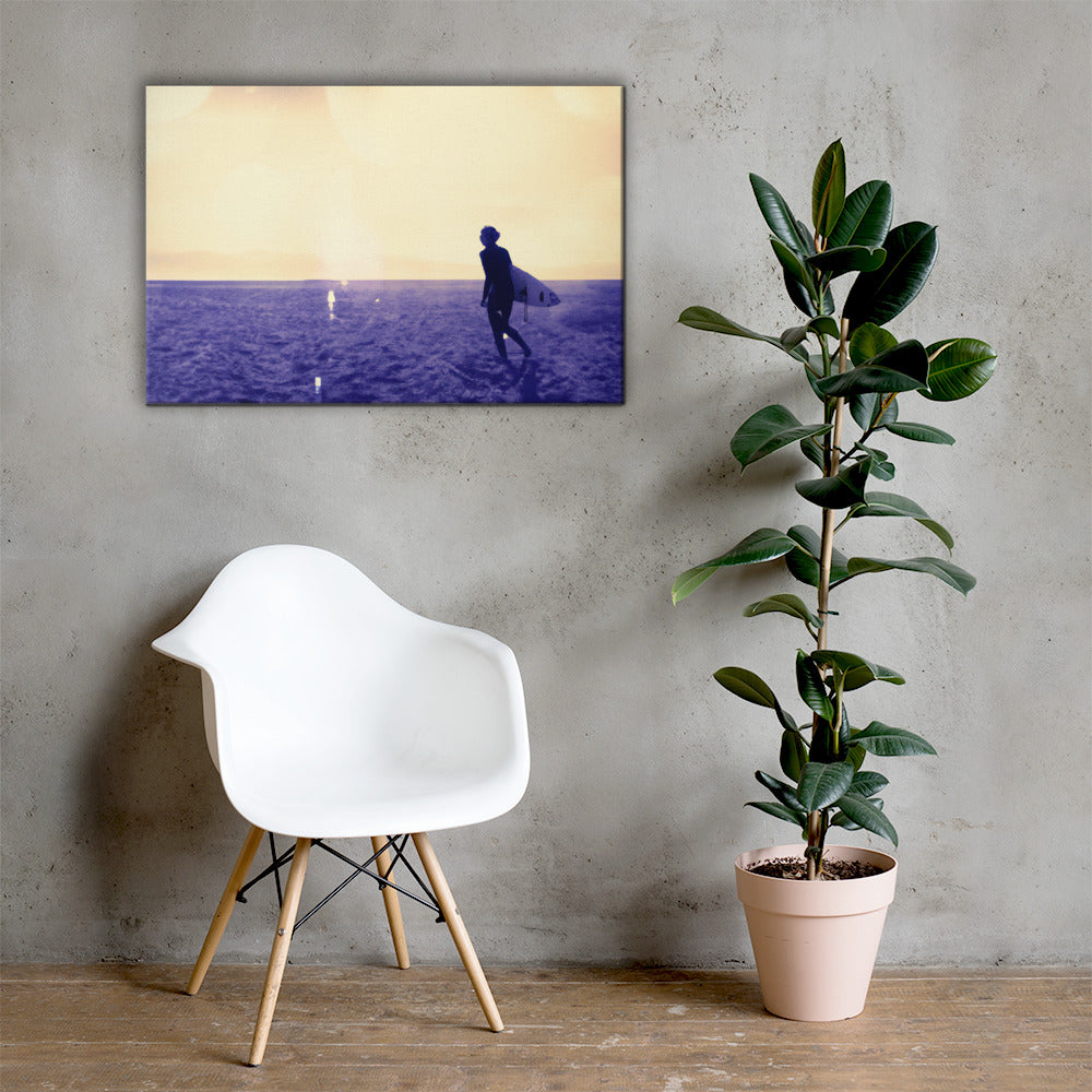 Surf's Up, Beach Life, Digital Art, Canvas Print, High Quality Image, For Home Decor & Interior Design