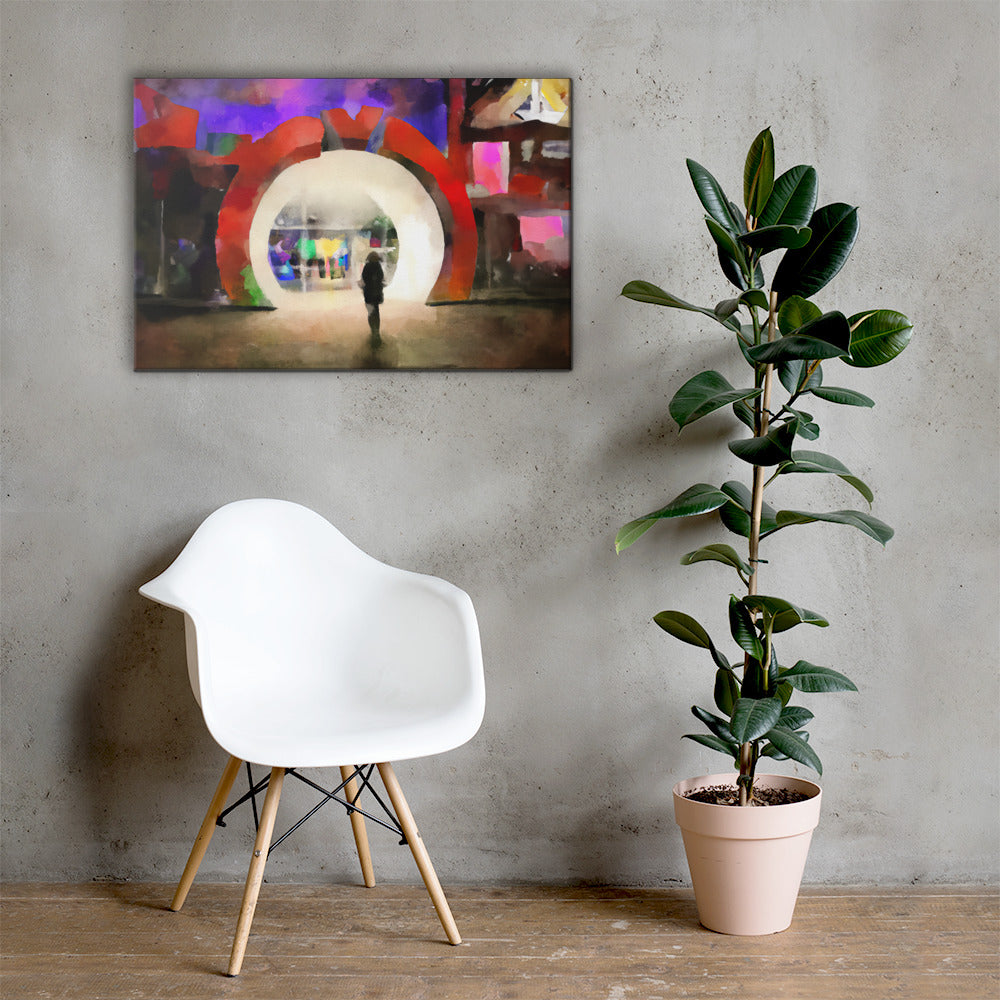 Urban Vibes, Digital Art, Canvas Print, High Quality Image, For Home Decor & Interior Design