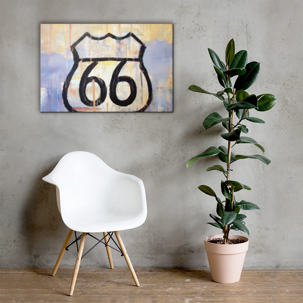 Route 66 Series, Digital Art, Canvas Print, High Quality Image, For Home Decor & Interior Design