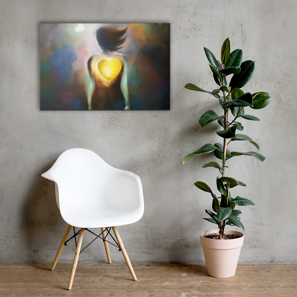 Angel Heart, Angelics, Digital Art, Canvas Print, High Quality Image, For Home Decor & Interior Design