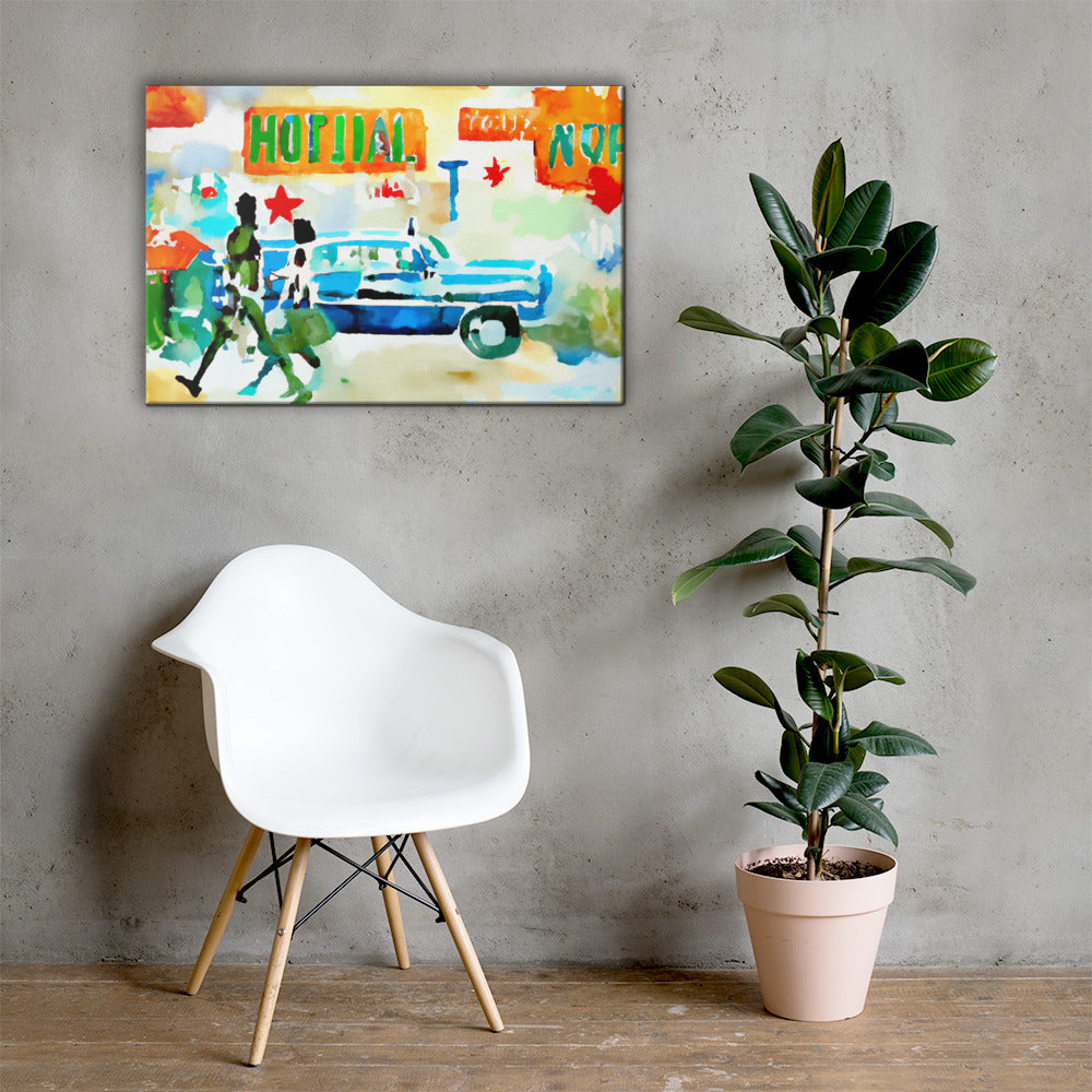 Route 66 Series, Digital Art, Canvas Print, High Quality Image, For Home Decor & Interior Design