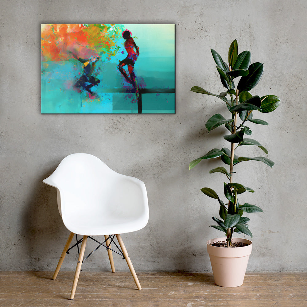 World of Sports, Portraits, Digital Art, Canvas Print, High Quality Image, For Home Decor & Interior Design