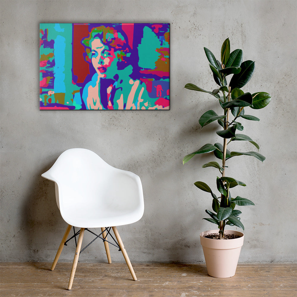 She Vibes, Digital Art, Canvas Print, High Quality Image, For Home Decor & Interior Design