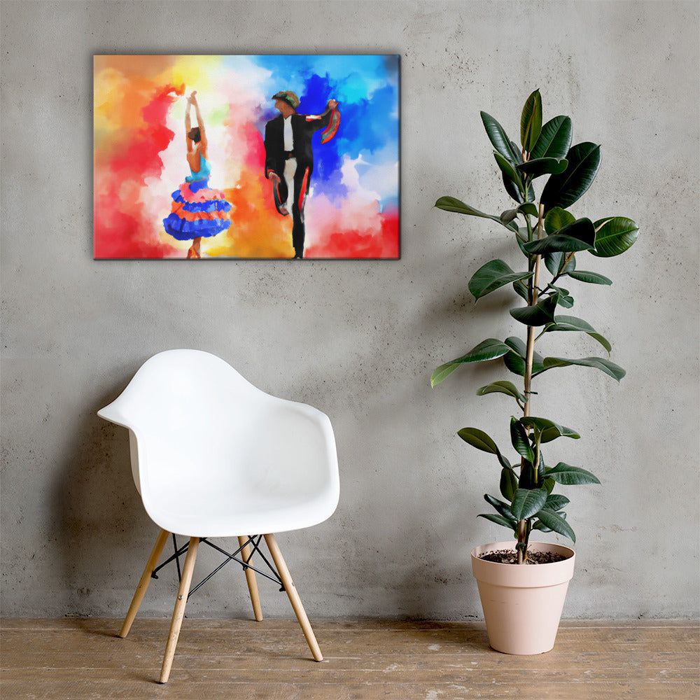 Dance, Portraits, Digital Art, Canvas Print, High Quality Image, For Home Decor & Interior Design