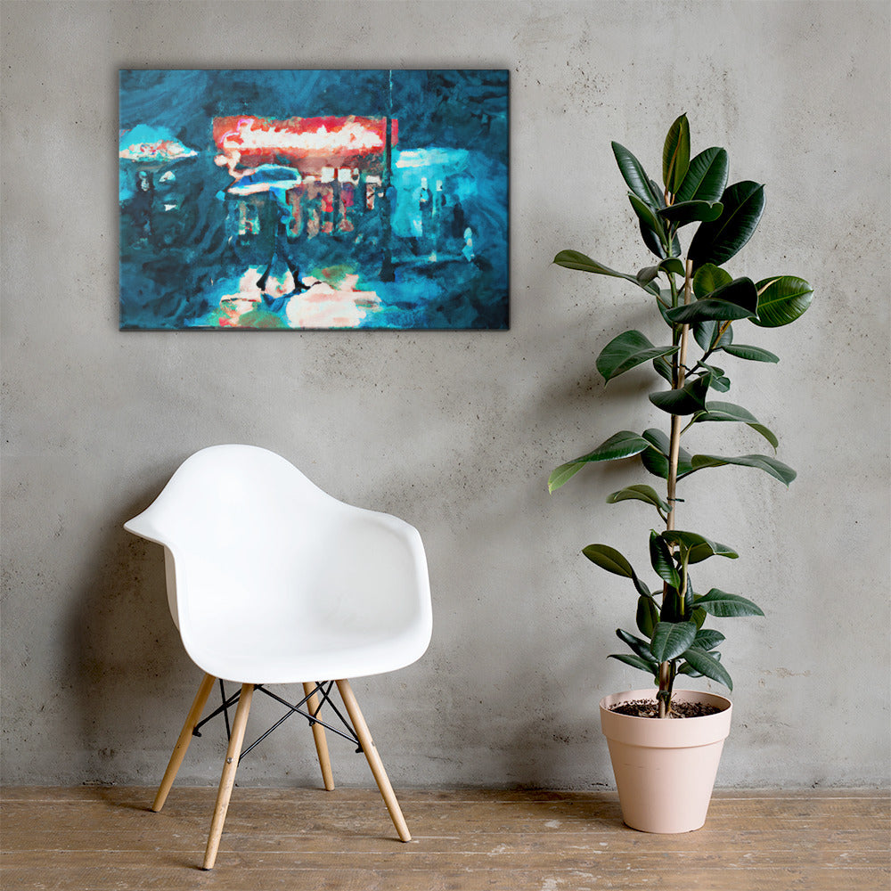 Urban Vibes, Digital Art, Canvas Print, High Quality Image, For Home Decor & Interior Design