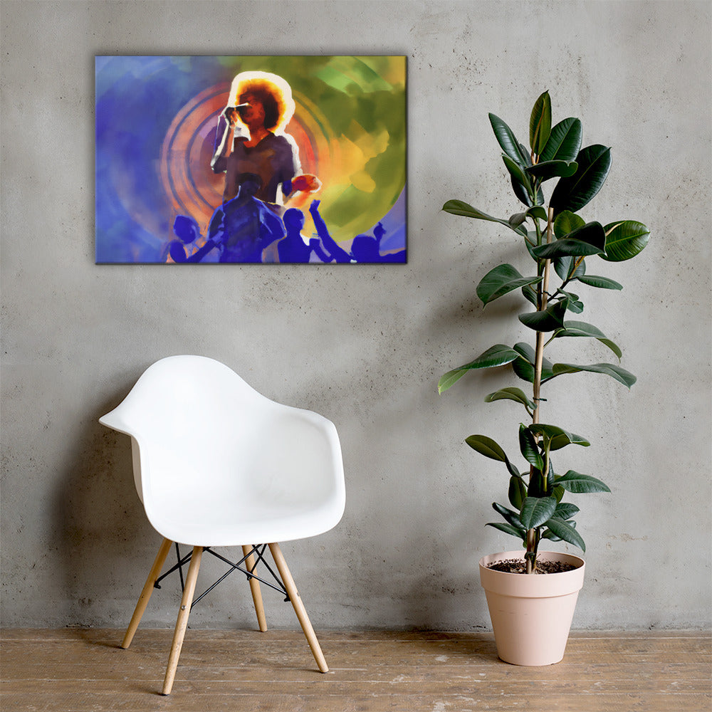 Musical Number, Portraits, Digital Art, Canvas Print, High Quality Image, For Home Decor & Interior Design