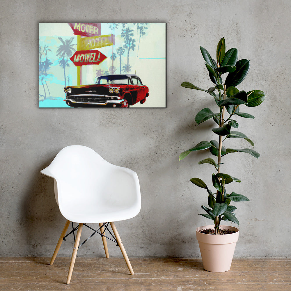 Route 66 Series, Digital Art, Canvas Print, High Quality Image, For Home Decor & Interior Design