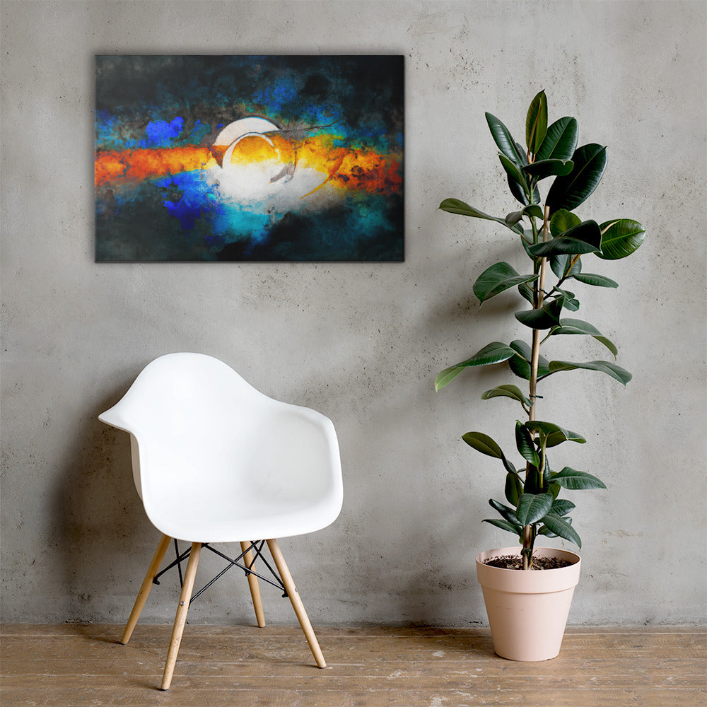 Singularity, Celestials, Digital Art, Canvas Print, High Quality Image, For Home Decor & Interior Design