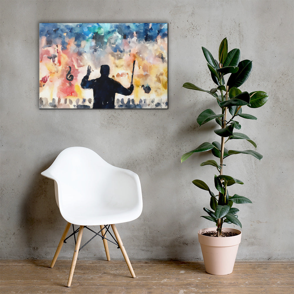 Urban Symphony, Portraits, Digital Art, Canvas Print, High Quality Image, For Home Decor & Interior Design