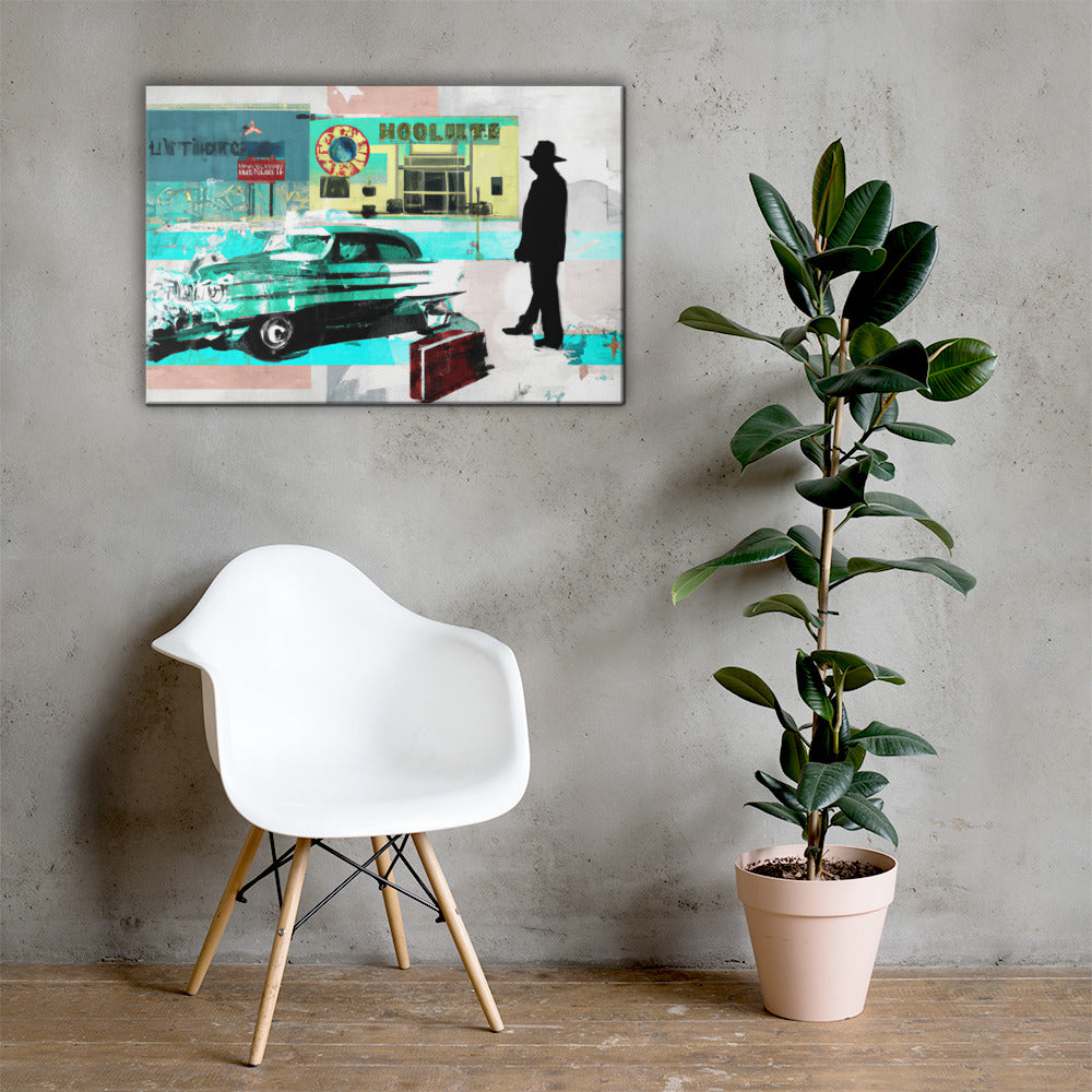 Route 66 Series, Digital Art, Canvas Print, High Quality Image, For Home Decor & Interior Design