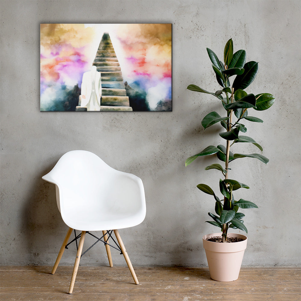 Jacob's Ladder, Angelics, Digital Art, Canvas Print, High Quality Image, For Home Decor & Interior Design